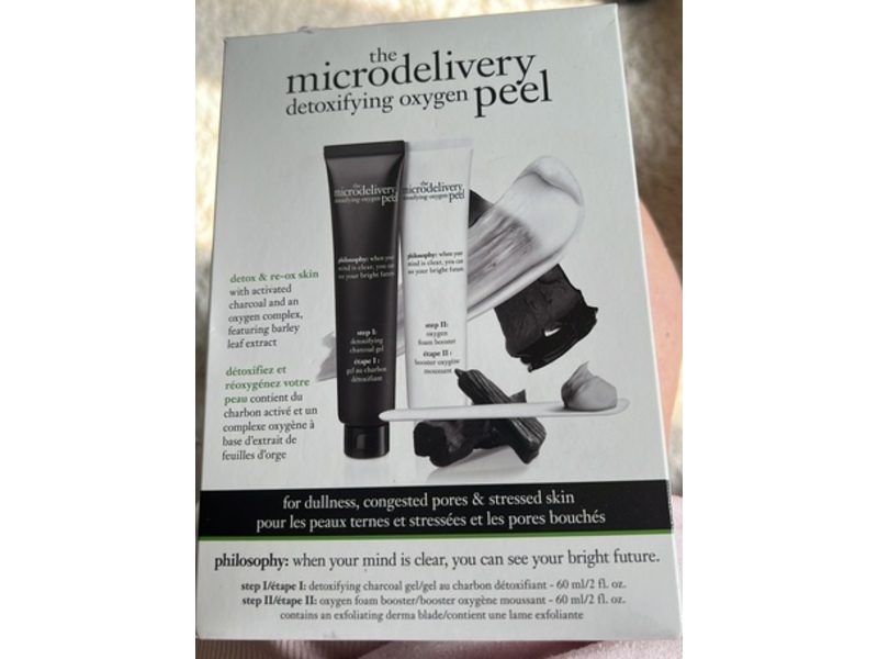 Philosophy The Microdelivery Detoxifying Oxygen Peel Duo, 2 fl oz/60 mL