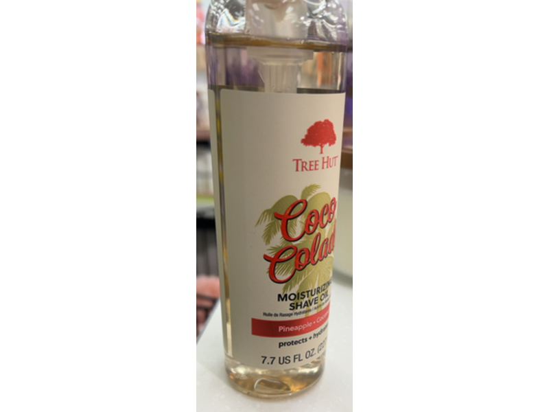 Tree Hut Bare Coco Colada Moisturizing Shave Oil, Pineapple +Coconut, 7.7 fl oz