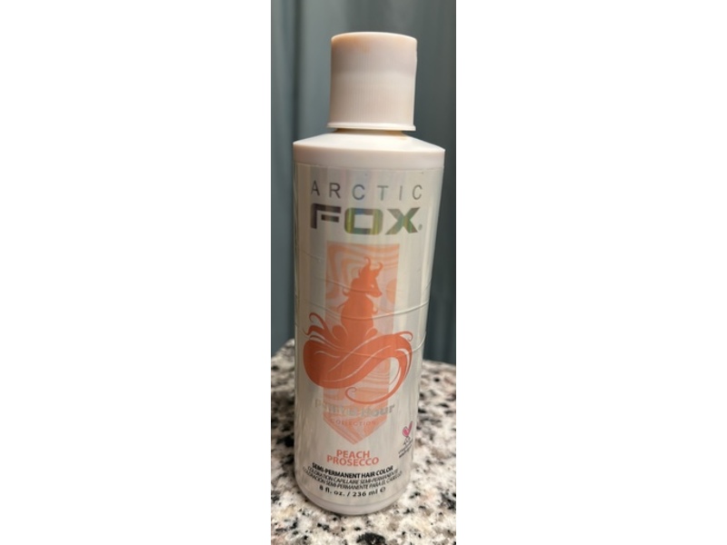 Arctic Fox Semi-Permanent Hair Color, Peach Prosecco, 8 fl oz/236 mL