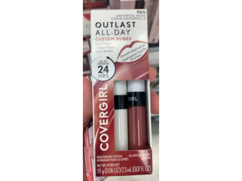 Covergirl Outlast All Day Custom Nudes Set, 960 Universal Nude, 0.07 fl oz/2.3 mL