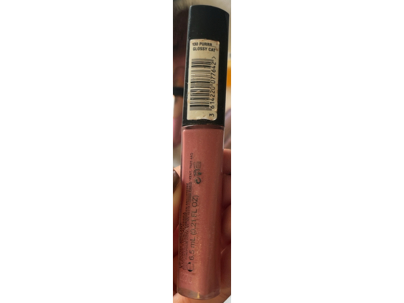 Rimmel London Oh My Gloss Lip Gloss, 130 Purrr... Glossy Cat, 0.21 fl oz/6.5 mL