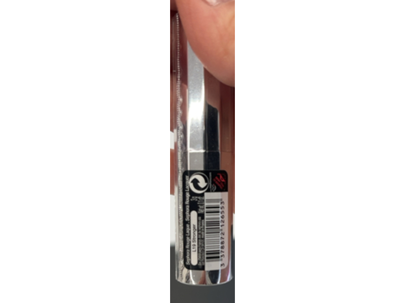 Sephora Collection Rouge Lacquer Lipstick, L 19 Stronger, 0.1 oz/3 g