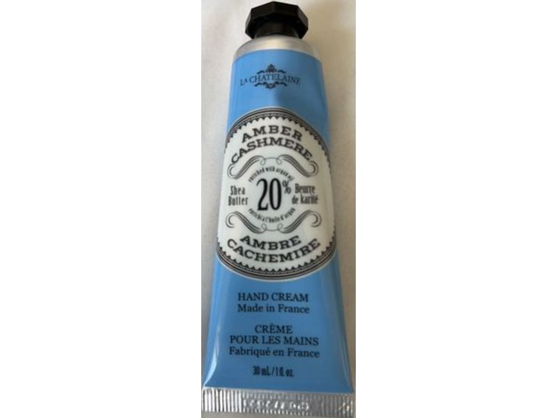 La Chatelaine Hand Cream, Amber Cashmere, 1 fl oz/30 mL