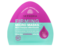 Sephora Firming Micro Masks, Red Berry Extract, 3 Count - thumbnail 1