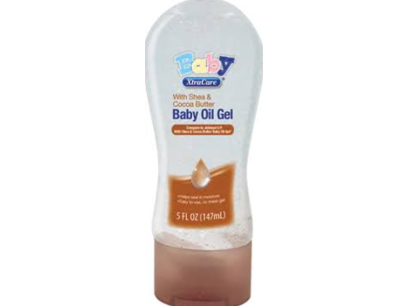 Xtracare Baby Oil & Gel, Shea & Cocoa Butter, 5 fl oz/147 mL
