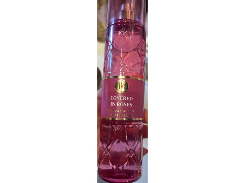 Bath & Body Works Fine Fragrance Mist, Covered In Roses, 8 fl oz/ 236 mL