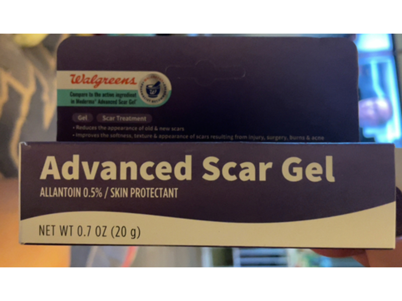 Walgreensv Advanced Scar Gel, Allantoin 0.5%, 0.7 oz/20 g