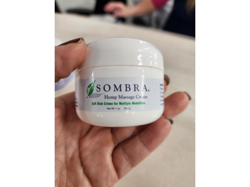 Sombra Hemp Massage Creme, 1 oz/28.4 g