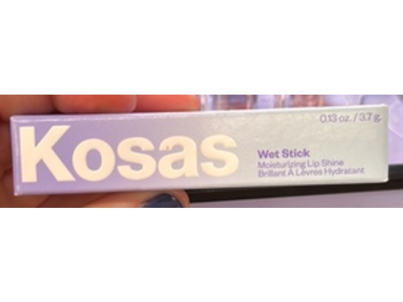 Kosas Wet Stick Moisturizing Shiny Lip Shine, Island High, 0.13 oz/3.7 g