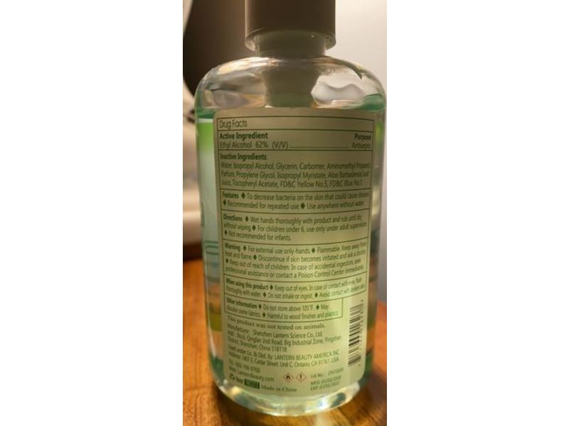 Mellow Instant Hand Sanitizer, Moisturizer And Vitamin E, 8 fl oz/236 mL