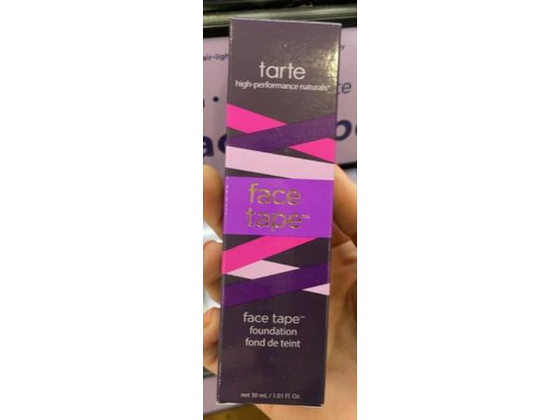 Tarte Face Tape Foundation, 16N Fair Light Neutral, 1.01 fl oz/30 mL