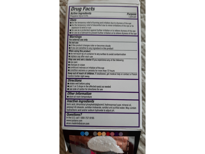 Systane Complete PF Lubricant Eye Drops, 0.34 fl oz/10 mL, Twin Pack