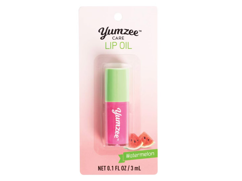 Yumzee Care Lip Oil, Watermelon, 0.1 fl oz/3 mL