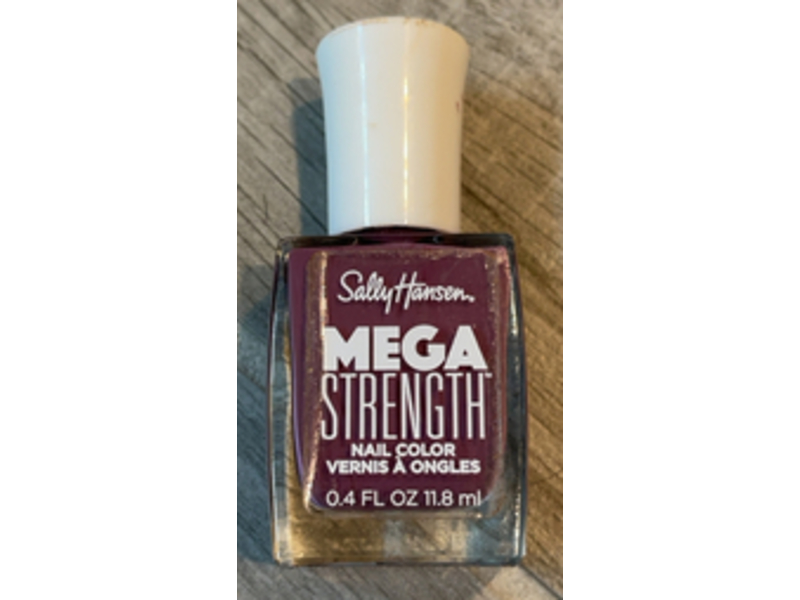 Sally Hansen Mega Strength Nail Color, 054 Boss Babe, 0.4 fl oz/11.8 mL