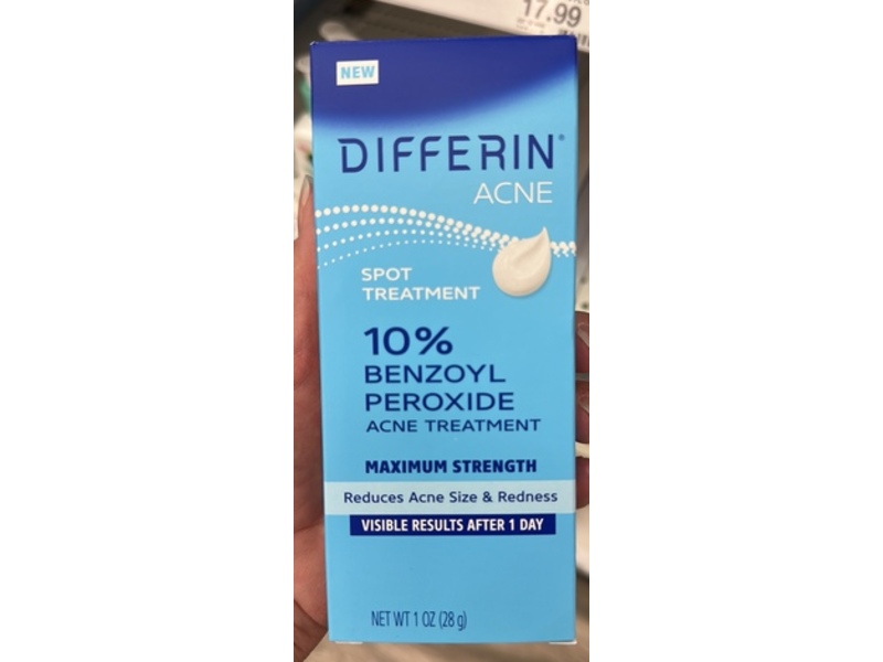 Differin Acne Spot Treatment, 1 oz/28 g
