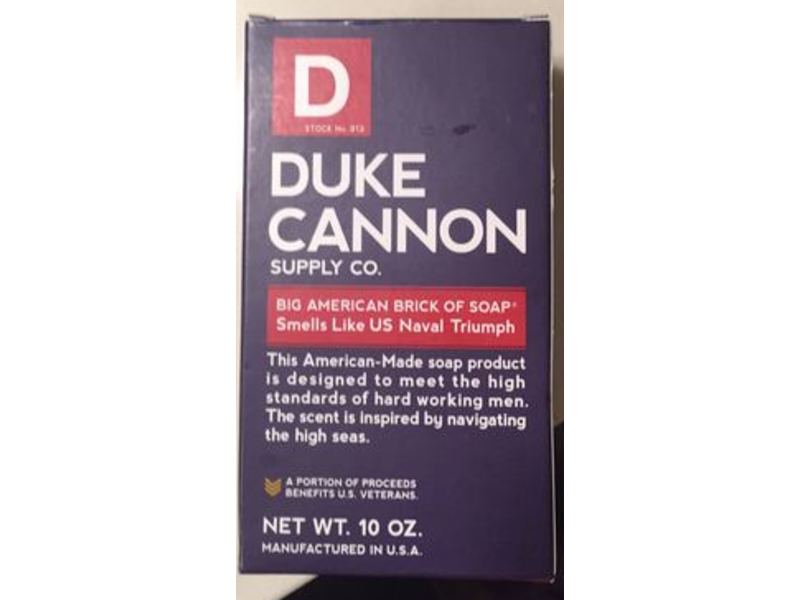 Duke Cannon Supple Co. Men's Bar Soap, 10 oz