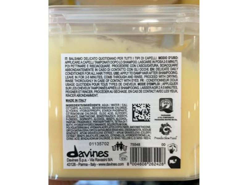 Davines Dede Conditioner, 8.93 oz/250 mL
