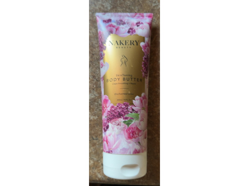 Nakery Skin Toning Body Butter, Enchanted Lilac, 10 fl oz/300 mL