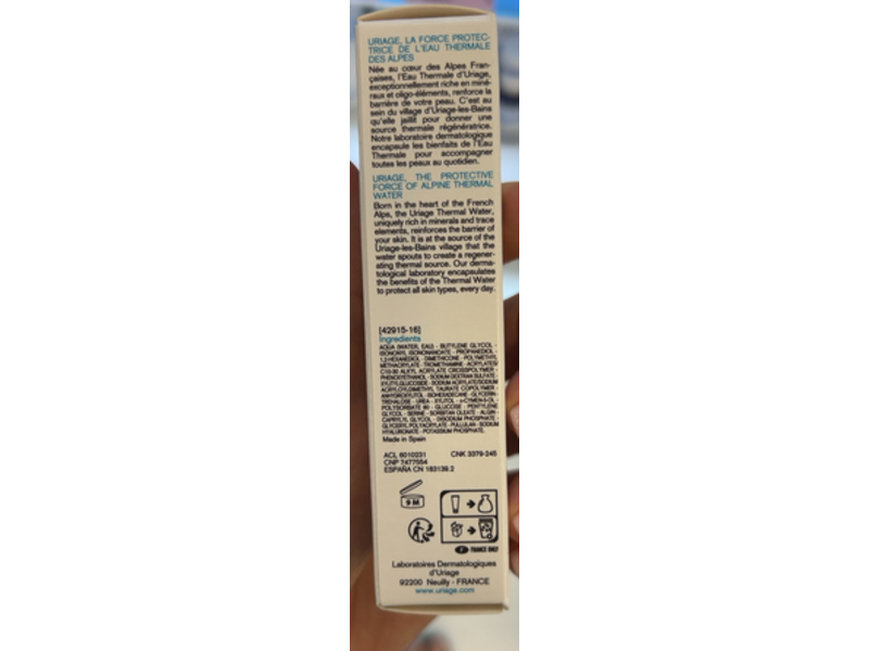 Uriage Eau Thermal Water Eye Contour Cream, 0.5 fl oz/15 mL