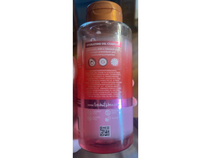 Tree Hut Balance & Smooth Foaming Gel Wash, Strawberry, 18 fl oz/532 mL