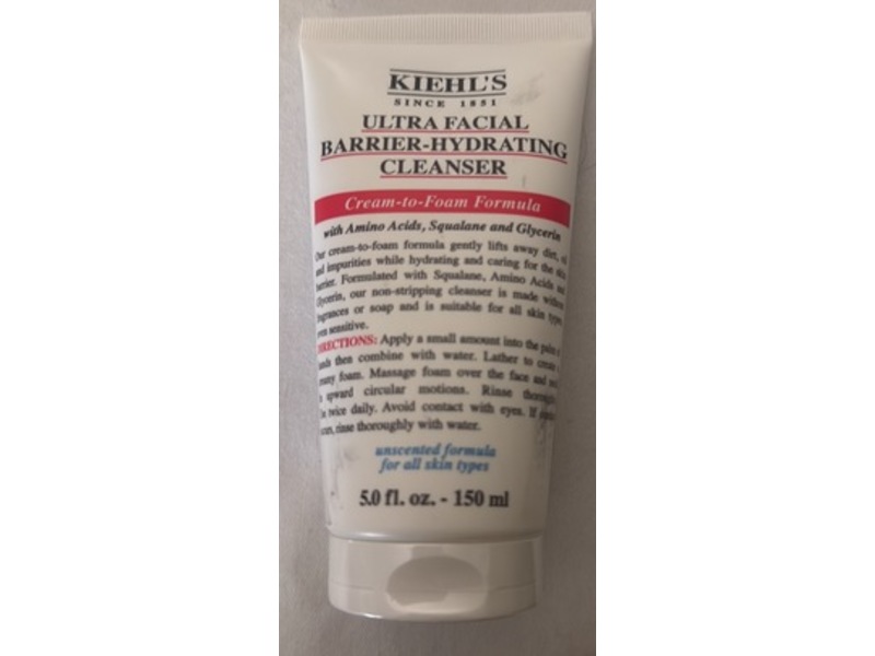 Kiehl's Ultra Facial Barrier-Hydrating Cleanser, 5 fl oz/150 mL