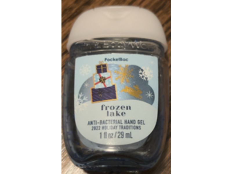Bath & Body Works Anti Bacterial Hand Gel, Frozen Lake, 1 fl oz/29 mL
