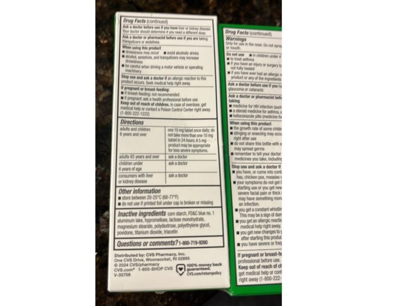 CVS Health Allergy Nasal Spray, 0.62 fl oz/18.2 mL