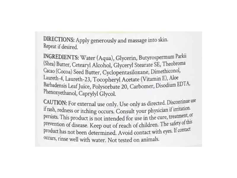 Ginger Lily Farms Botanicals Butter Lotion, Fragrance Free, 16.9 fl oz/500 mL