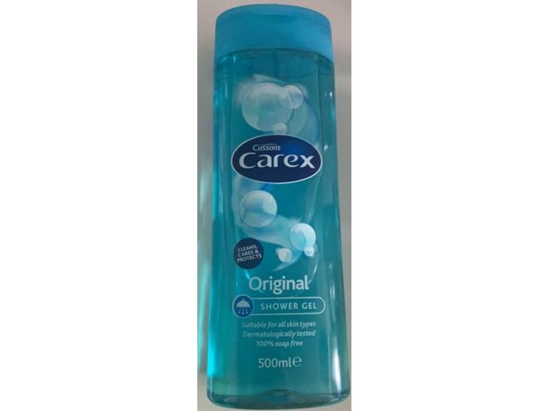 Cussons Carex Shower Gel, Original, 500 mL