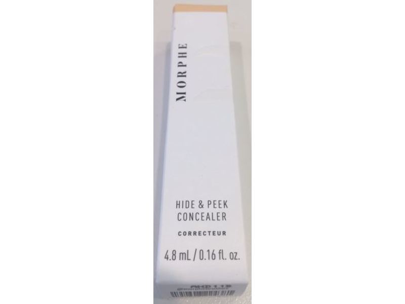 Morphe Hide & Peek Concealer, Peek Of Pearl, 0.16 fl oz/4.8 mL