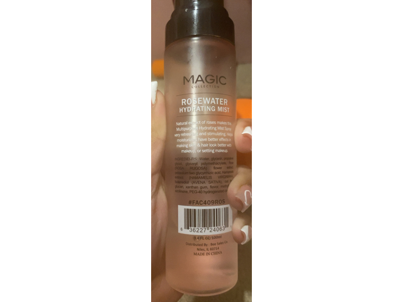 Magic Hydrating Mist, Rose Water, 3.4 fl oz/100 mL