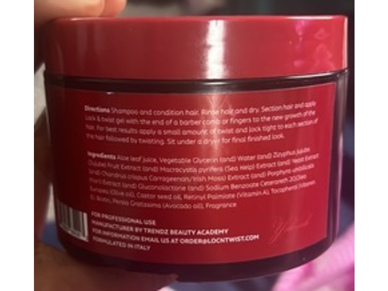 LOC N Braids Wave Edge Gel, 8 fl oz