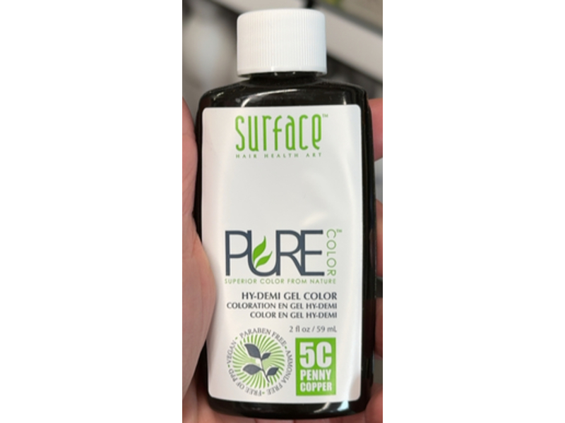 Surface Pure Hy-Demi Gel Color, 5C Penny Copper, 2 fl oz/59 mL