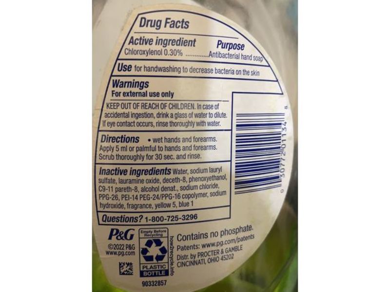 Dawn Ultra Antibacterial Hand Soap Dishwashing Liquid, Apple Blossom Scent, 38 fl oz/1.12 L