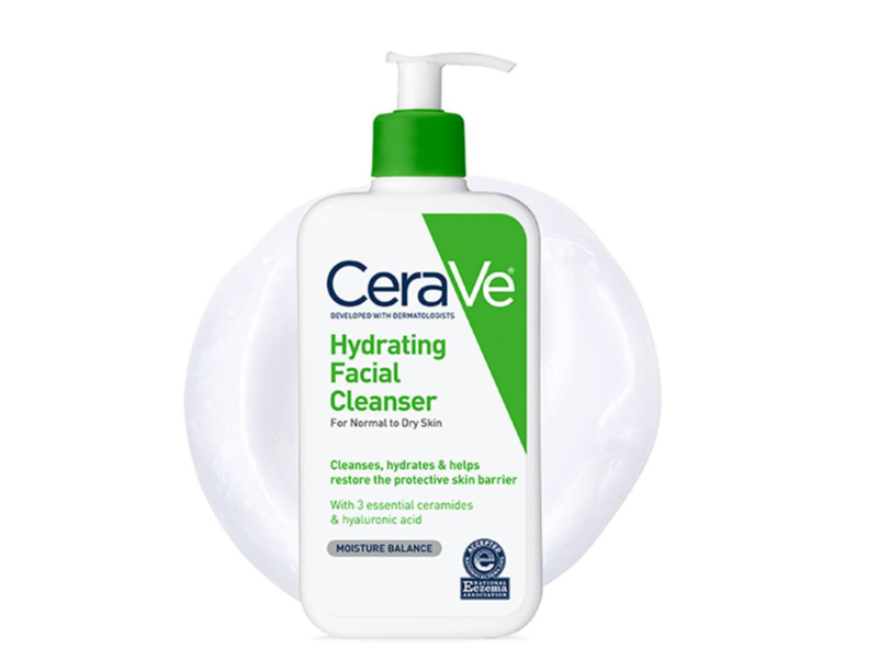 CeraVe Hydrating Cleanser, Normal to Dry Skin, 12 fl oz