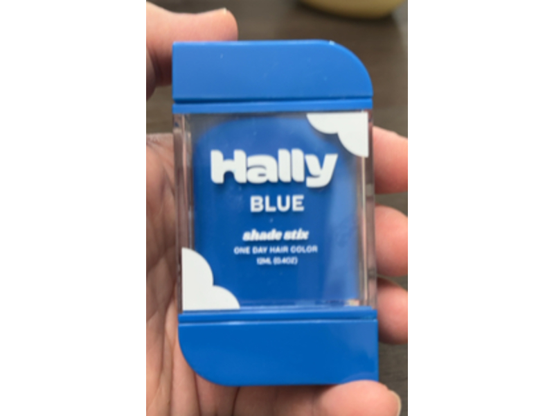 Hally Shade Stix Hair One Day Hair Color, Blue, 0.4 oz/12 mL