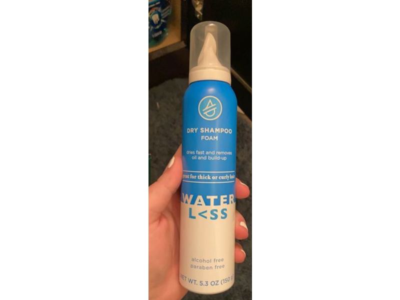 Waterless Dry Shampoo Foam, 5.3 Oz/150 mL