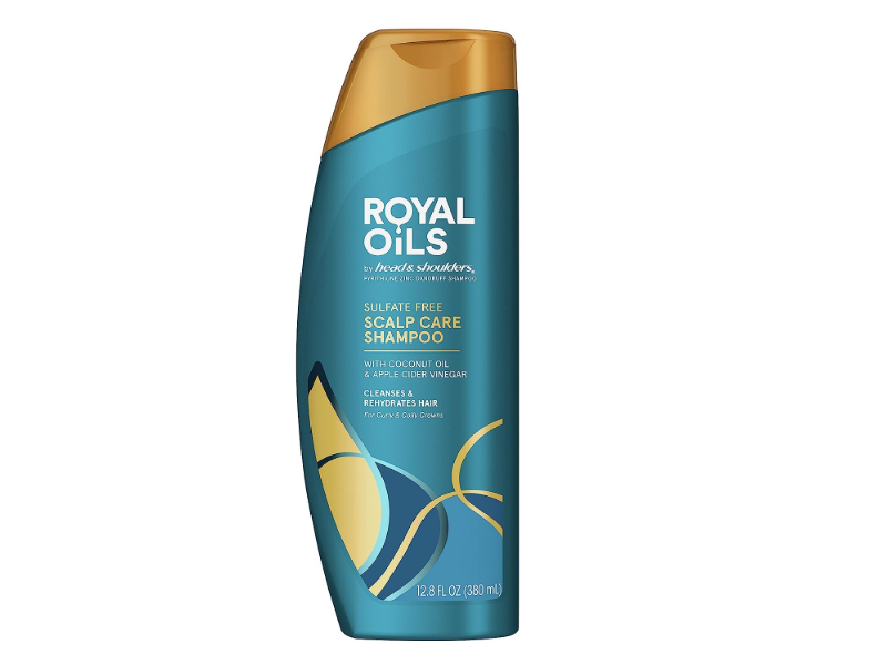 Head & Shoulders Royal Oils Scalp Care Shampoo, Coconut Oil & Apple Cider Vinegar, 12.8 fl oz/380 mL