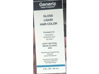 Generic Value Products Gloss Liquid Demi-Permanent Hair Color, 9NB Light Neutral Beige Blonde, 2 fl oz/60 mL - thumbnail 2