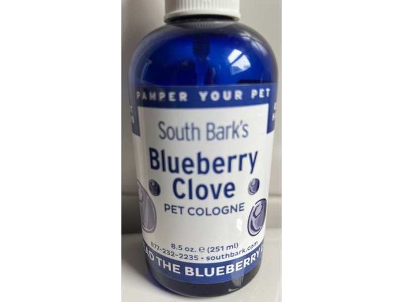 Showseason South Bark's Blueberry Clove Pet Cologne, 8.5 oz/251 mL