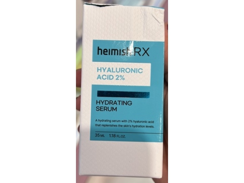 Heimish RX Hydrating Serum, Hyaluronic Acid 2%, 1.18 fl oz/35 mL