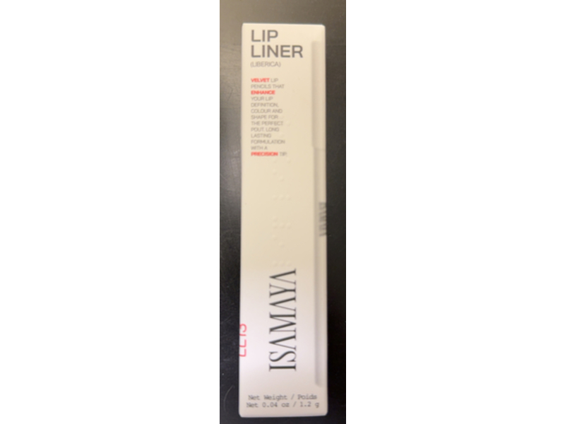 Isamaya Lip Liner, Liberica, 0.04 oz/1.2 g