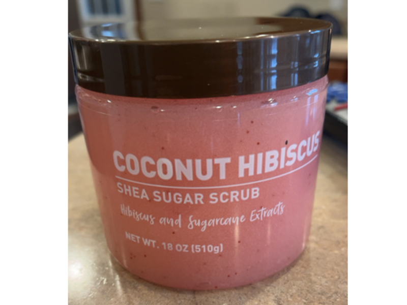 Equate Coconut Hibiscus Shea Sugar Scrub, 18 oz/510 g