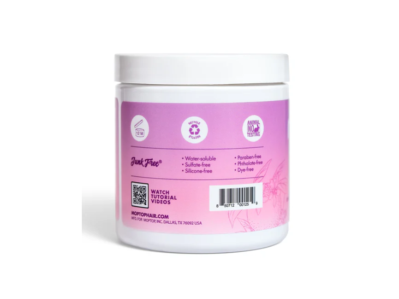 MopTop Curly Hair Custard, 8 fl oz/237 mL