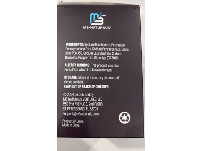M3 Naturals Retainer Cleanser, Mint, 240 Count