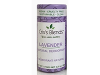 Cris's Blends Natural Deodorant, Lavender, 3.25 oz/92 g - Image 2
