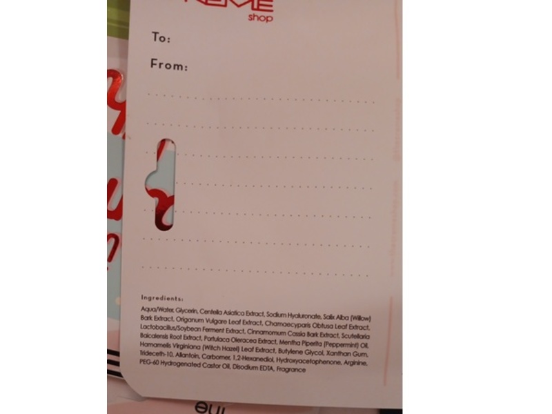 The Creme Shop All Is Calm All Is Bright Essence Sheet Mask, 1 Count