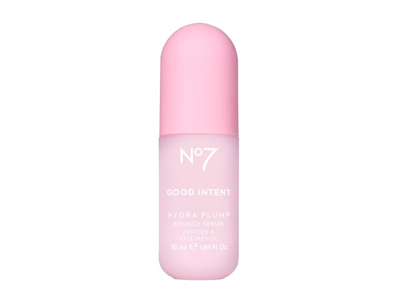 No7 Good Intent Hydra Plump Bouncy Serum, 1.69 fl oz/50 mL