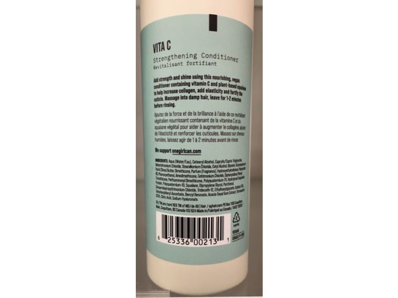 AG Care Vita C Strengthening Conditioner, 8 fl oz/237 mL