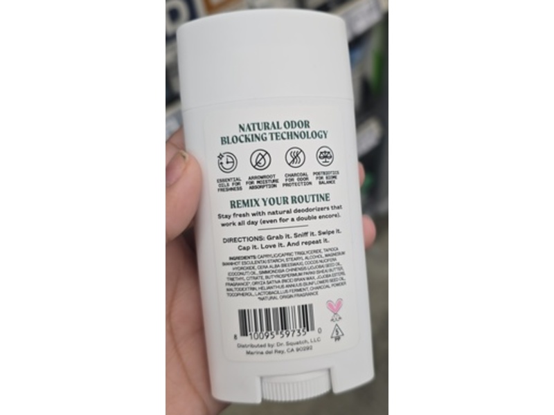 Jukebox Born To Be Wild Natural Deodorant, Clean & Green, 2.65 oz/75 g